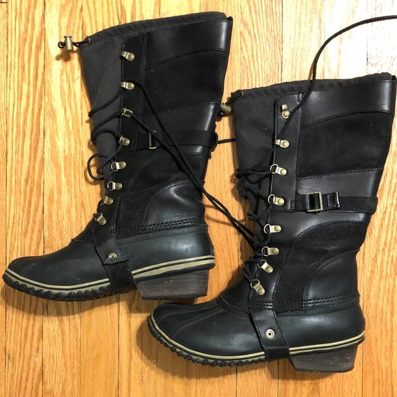 Sorel Conquest Carly - Size 11 - Black - Picture 5 of 7